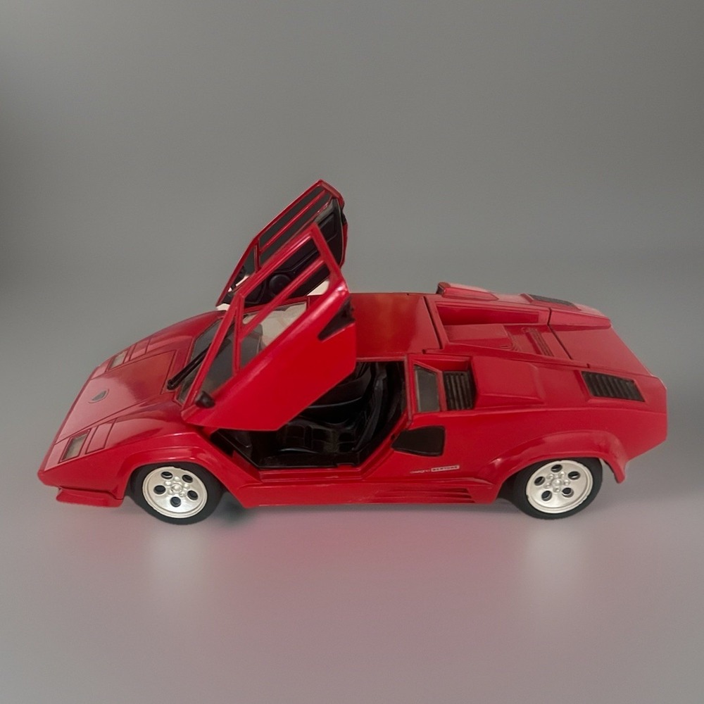 Vintage Polinstil Lamborghini Countach Diecast Made In Italy Tonka